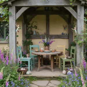 Blooming Fairy Tale Porch Retreat