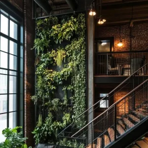 Sleek Metal Staircases
