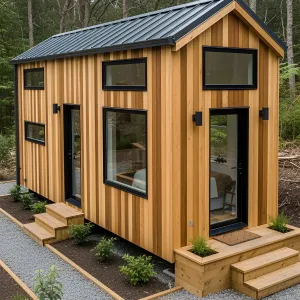 Modern Rustic Charm In The Woods