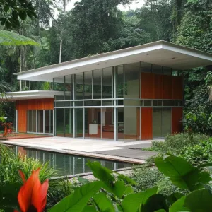 Glass Paradise: The Rainforest Retreat
