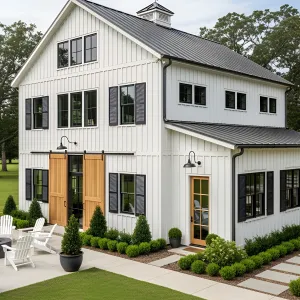 Towering Timber Retreat: A Barn of Wonders