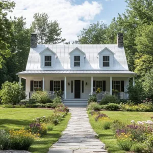 Charming White Slate Abode