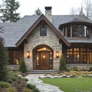 Preview of Charming Stone Cottage With Inviting Pathway