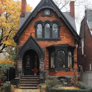 The Brick-Wrapped Gable Gem