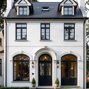 Whimsical Whiteness: A French Cottage Marvel