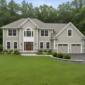 Suburban Symphony: Harmony in Vinyl and Stone