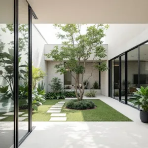 Contemporary Courtyard Enclave