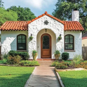 Quaint Quarters: A Mediterranean Bungalow Fantasy