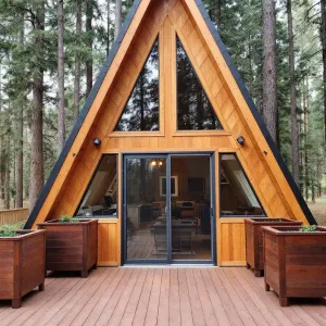 Apex Dwelling Amidst the Pines