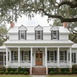 Oyster Shell Gable Gallery House