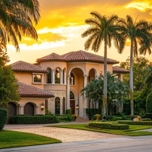 A Palatial Sunset Paradise