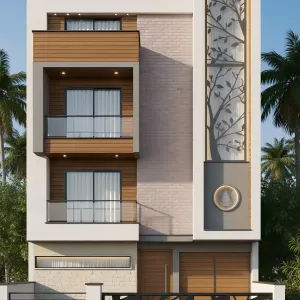 Leaflight Tower With Timber Balconies