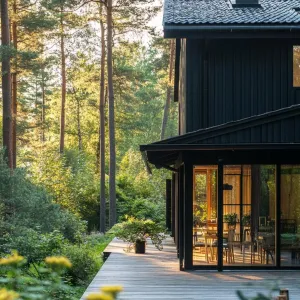 Scandinavian-style Open Space Layout