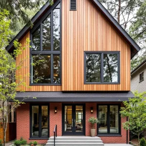 The Gable’s Grand Entrance: A Modern Craftsman Delight
