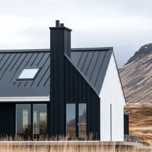 A Striking Modern Cabin in Nature’s Embrace