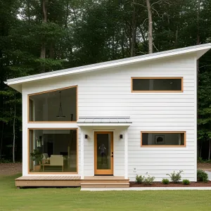 Sleek and Chic: The White Retreat