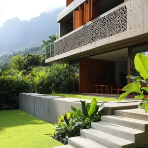 Preview of Modern Tropical Haven with Mountain Views