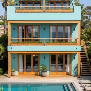 Azure Coastal Hideaway