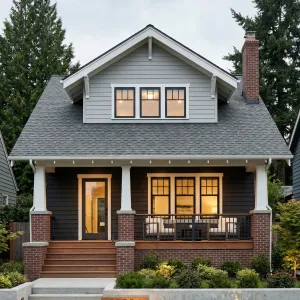 Urban Porchfront Craftsman Haven