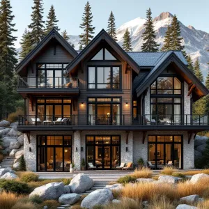 High Peaks and Cozy Eaves: A Craftsman Dream