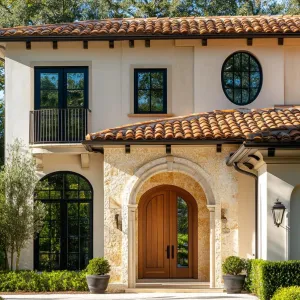 Sunny Splendor with Curved Entryway