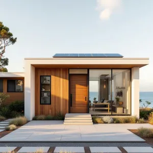 Sun-Kissed Retreat: Modern Bungalow by the Beach