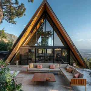 A-frame With Indoor-outdoor Living Space