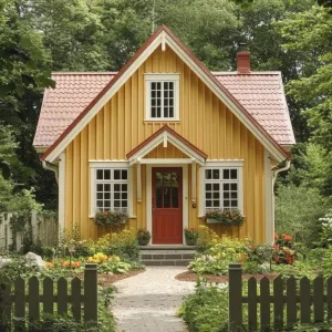 Golden Dream Shack in a Fairyland Forest