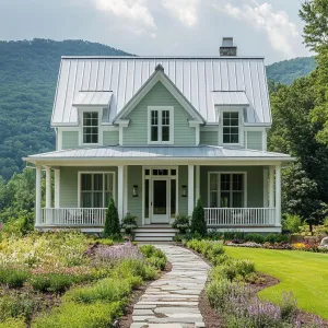 Pastel Peaks: Garden Path to Bliss