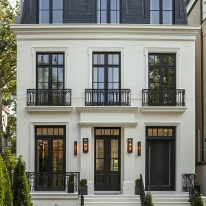 Majestic Monochrome Mansion