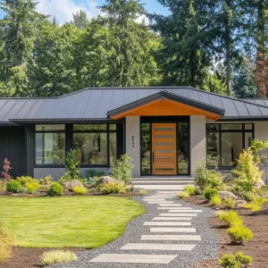 Contemporary Rancher Serenity with a Dash of Whimsy