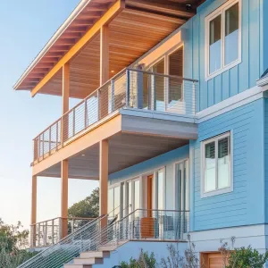 Seabreeze Cedar Balcony Layers