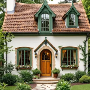 Chocolate Chip Roofed Cottage Delight