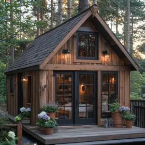Nature’s Nest: A Lofted Timber Delight