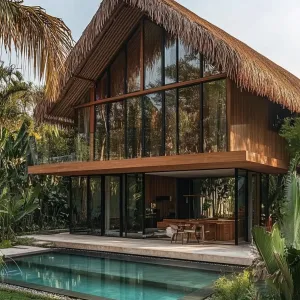 Rustic Rhapsody: The Bamboo Villa Escape