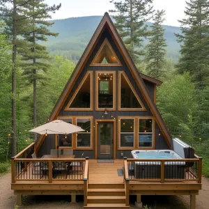 A-Frame Delight with a Panoramic Deck