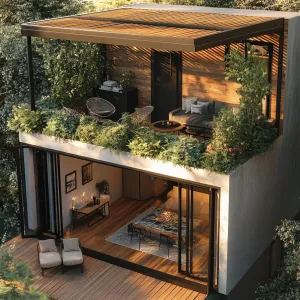 Modern Treehouse Oasis