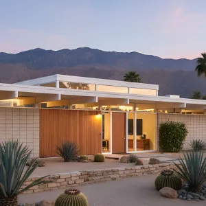 A Retro Retreat Amongst Cacti Charm