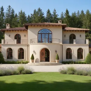 Sunlit Symphony of Archways and Charm