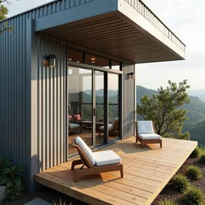 Container Castle: Where Steel Meets Serenity