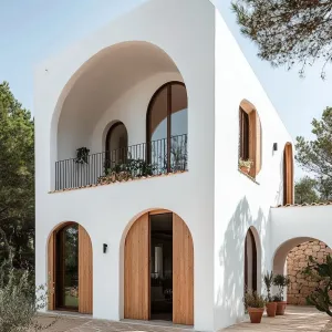 Arched Elegance: Sunlit Serenity