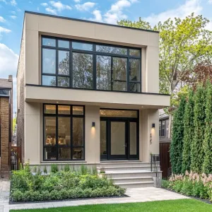 Boxy Bliss Amidst Urban Greenery