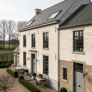 Belgian Farmhouse Fiesta: Brick and Charm Get Cozy