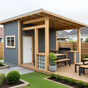 BBQ Getaway: The Timbered Cookout Chalet