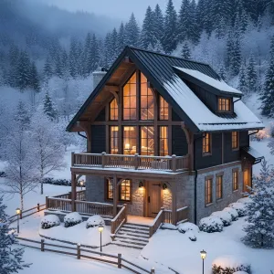 Peaklight Timber Gable Manor