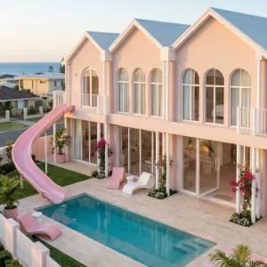 Candy Coast Manor With Splash Run