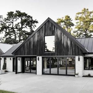 A Barn Symphony in Charcoal and Stone