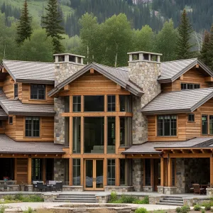 Architectural Wonder Among the Peaks