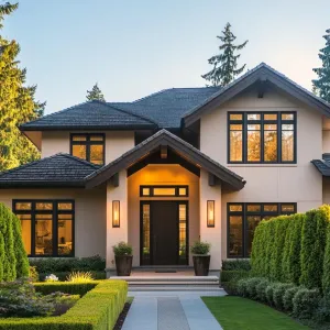 Suburban Chic with a Twist of Lime