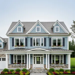 A Symphony of Shingles and Shutters